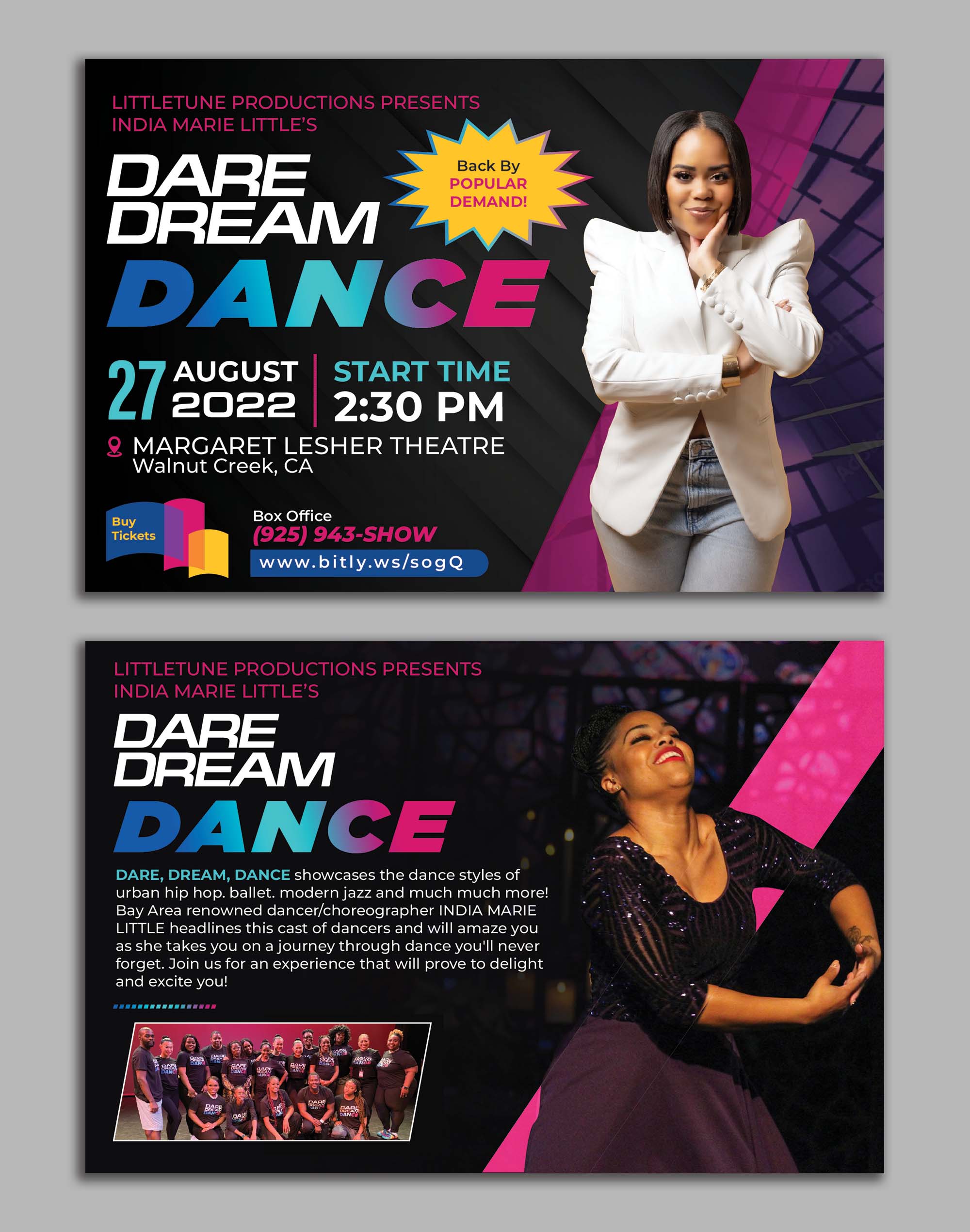 Postcard Design by ecorokerz for Little Family Business | Design #30687215