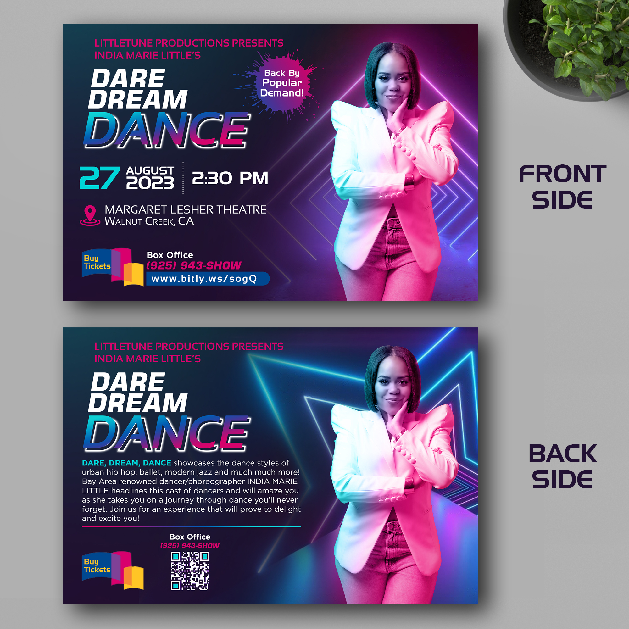 Postcard Design by TSU Creations for Little Family Business | Design #30560357