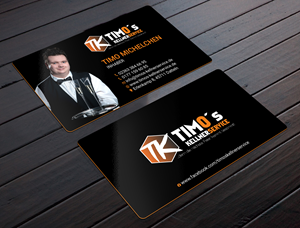 Visitenkarten-Design von RENEXIT für Timo's Kellnerservice UG | Design: #30520149