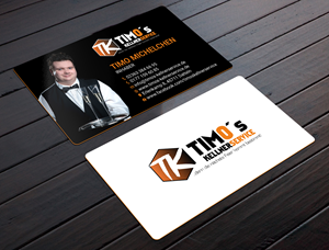 Visitenkarten-Design von RENEXIT für Timo's Kellnerservice UG | Design: #30520151