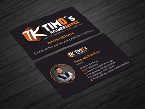 Visitenkarten-Design von Expert Bappy für Timo's Kellnerservice UG | Design: #30541623