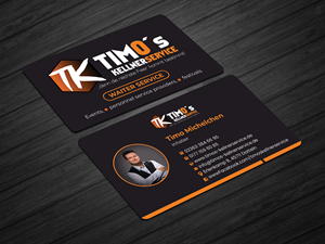 Visitenkarten-Design von Expert Bappy für Timo's Kellnerservice UG | Design: #30541678