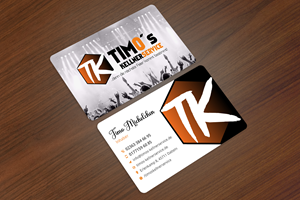 Diseño de Tarjeta de Presentación por Sun Moon Graphic Designer para Timo's Kellnerservice UG | Diseño #30512591