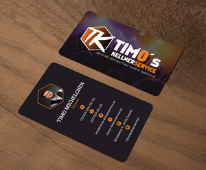 Business Card Design by Sun Moon Graphic Designer for Timo's Kellnerservice UG | Design: #30512593