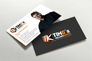 Diseño de Tarjeta de Presentación por LAXMI DESIGNHUB para Timo's Kellnerservice UG | Diseño #30512860