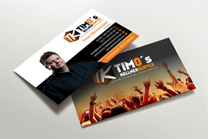 Business Card Design by LAXMI DESIGNHUB for Timo's Kellnerservice UG | Design: #30512864