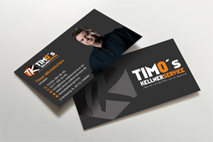 Business Card Design by LAXMI DESIGNHUB for Timo's Kellnerservice UG | Design: #30512871