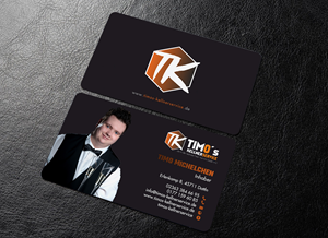 Diseño de Tarjeta de Presentación por chandrayaan.creative para Timo's Kellnerservice UG | Diseño: #30513323