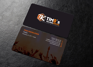 Diseño de Tarjeta de Presentación por chandrayaan.creative para Timo's Kellnerservice UG | Diseño: #30513471