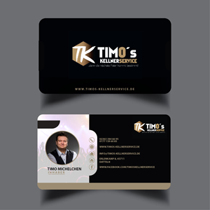 Visitenkarten-Design von devidigitalart für Timo's Kellnerservice UG | Design: #30550075