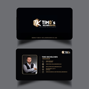 Visitenkarten-Design von devidigitalart für Timo's Kellnerservice UG | Design: #30551564