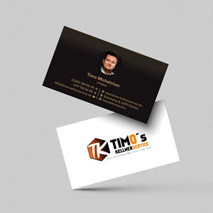 Visitenkarten-Design von Bikash Das für Timo's Kellnerservice UG | Design: #30524956