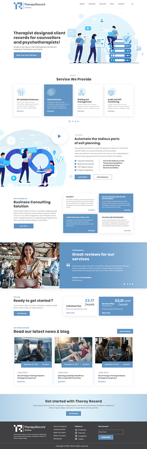 Wordpress Design by creative.bugs for this project | Design: #30535750