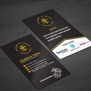 Diseño de Tarjeta de Presentación por WellDesign para Internet of Things Consulting | Diseño: #30519083