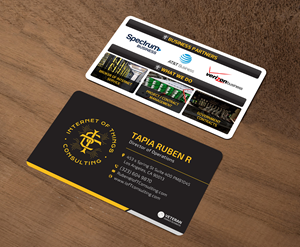 Diseño de Tarjeta de Presentación por Sun Moon Graphic Designer para Internet of Things Consulting | Diseño: #30521884