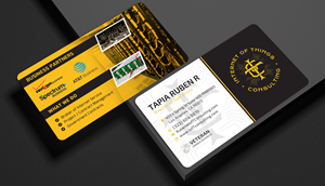 Diseño de Tarjeta de Presentación por Sun Moon Graphic Designer para Internet of Things Consulting | Diseño: #30521890