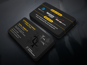 Diseño de Tarjeta de Presentación por Uttom 2 para Internet of Things Consulting | Diseño: #30518988