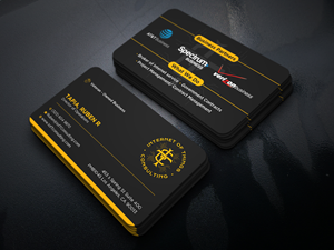 Diseño de Tarjeta de Presentación por Uttom 2 para Internet of Things Consulting | Diseño: #30518989