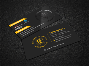 Diseño de Tarjeta de Presentación por Uttom 2 para Internet of Things Consulting | Diseño: #30518999