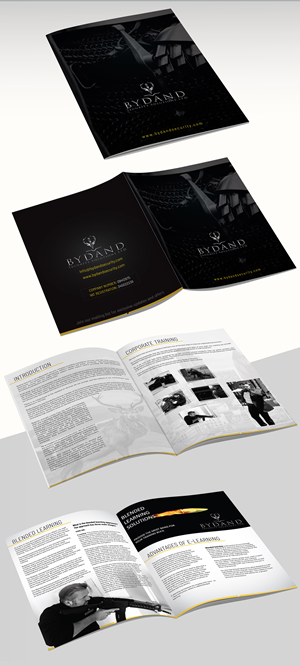 Katalog-Design von creativemood438 für Bydand Security Consultants | Design: #30533848