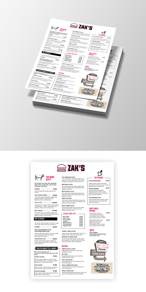 Diseño de Menú por Design Motion para este proyecto | Diseño: #30556155