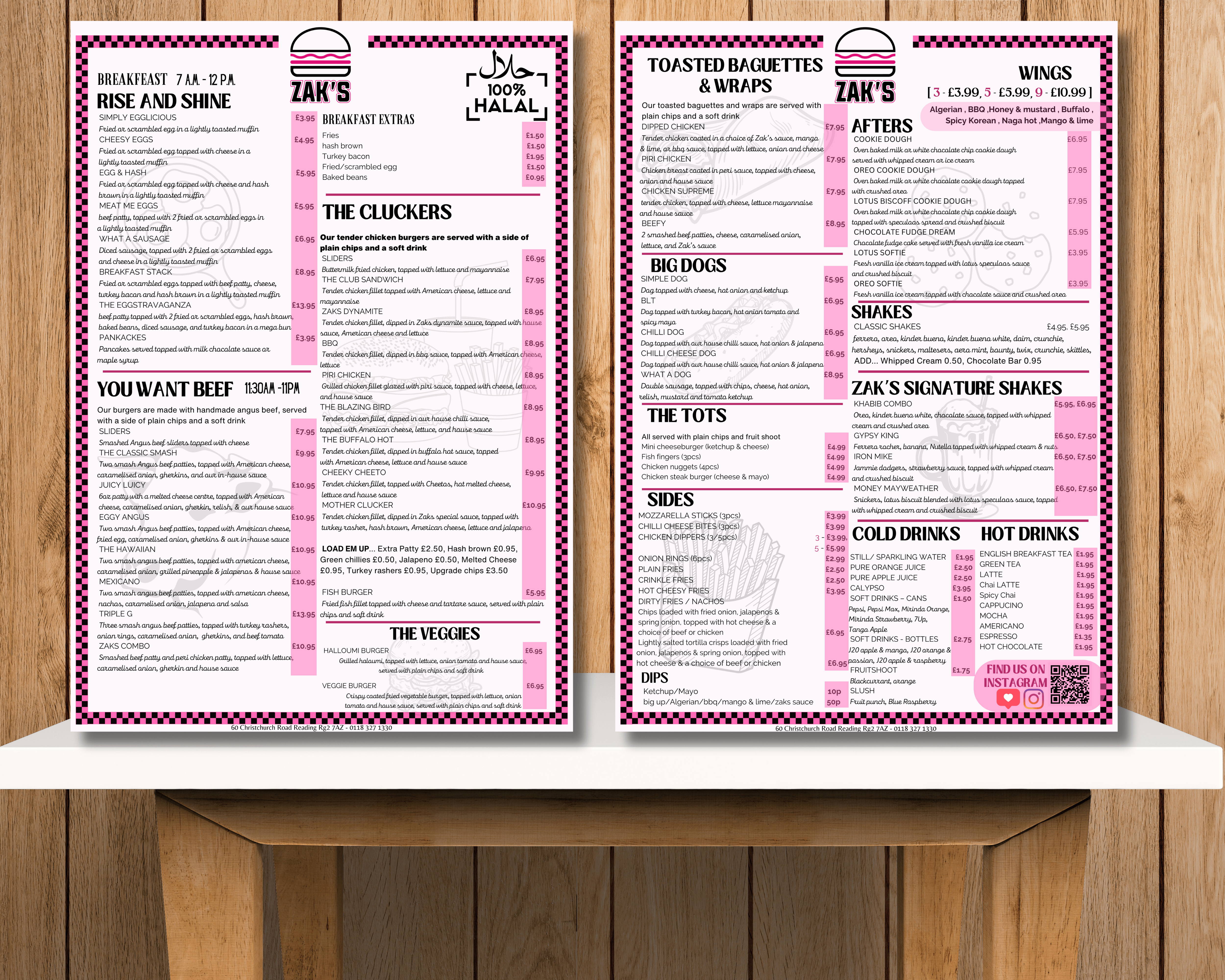 Menu Design by Rohan.Gupta for this project | Design #30522703