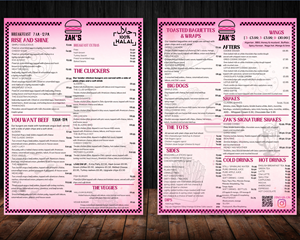 Menu Design by Rohan.Gupta for this project | Design: #30522708