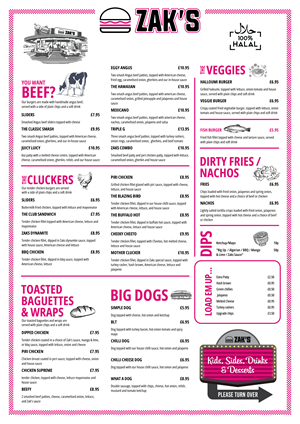 Diseño de Menú por Brooks Design para este proyecto | Diseño: #30560672