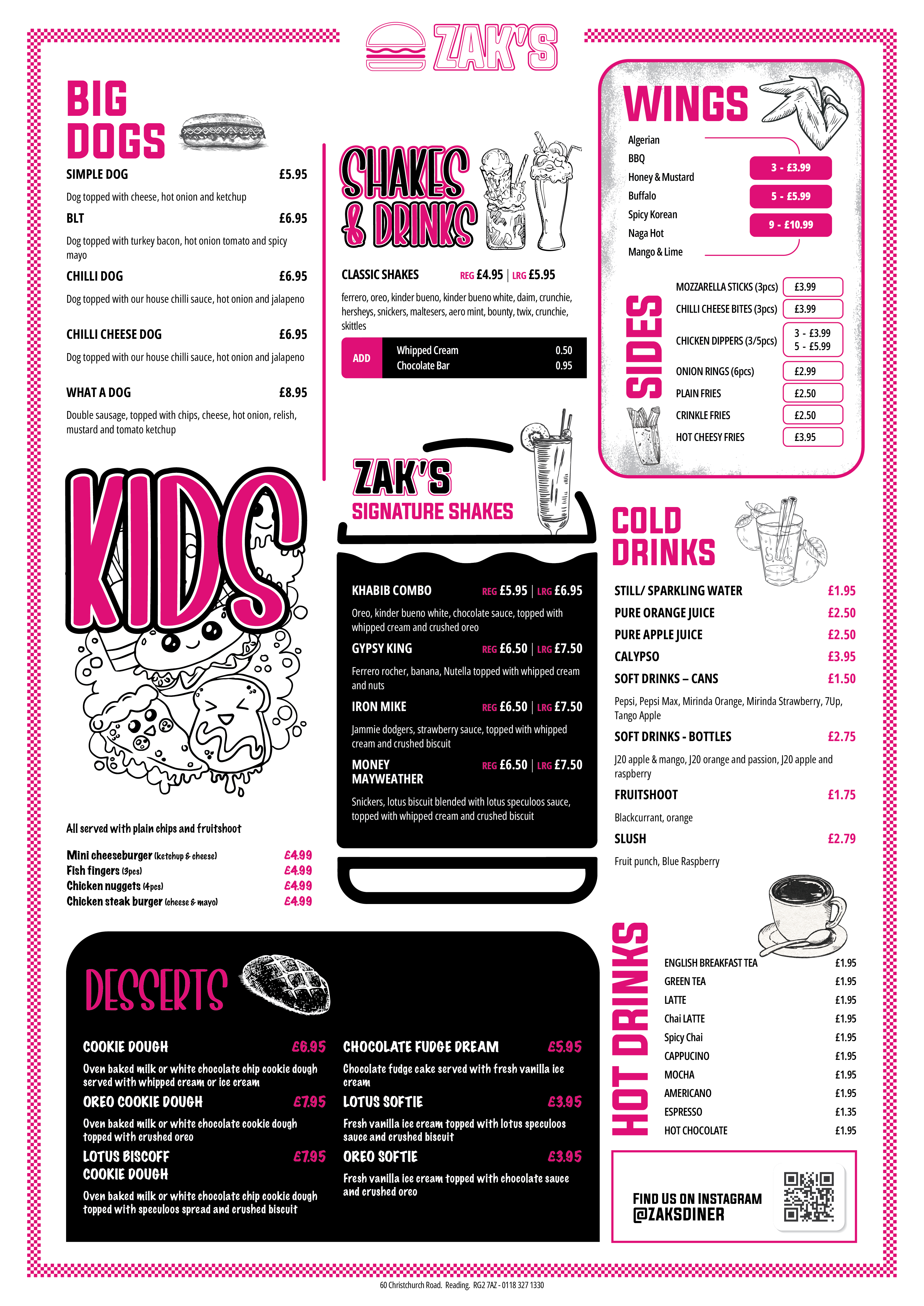 Diseño de Menú por Brooks Design para este proyecto | Diseño #30574717