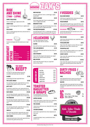 Diseño de Menú por Brooks Design para este proyecto | Diseño: #30574732