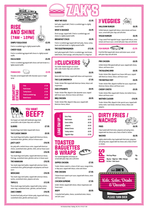 Diseño de Menú por Brooks Design para este proyecto | Diseño: #30574932