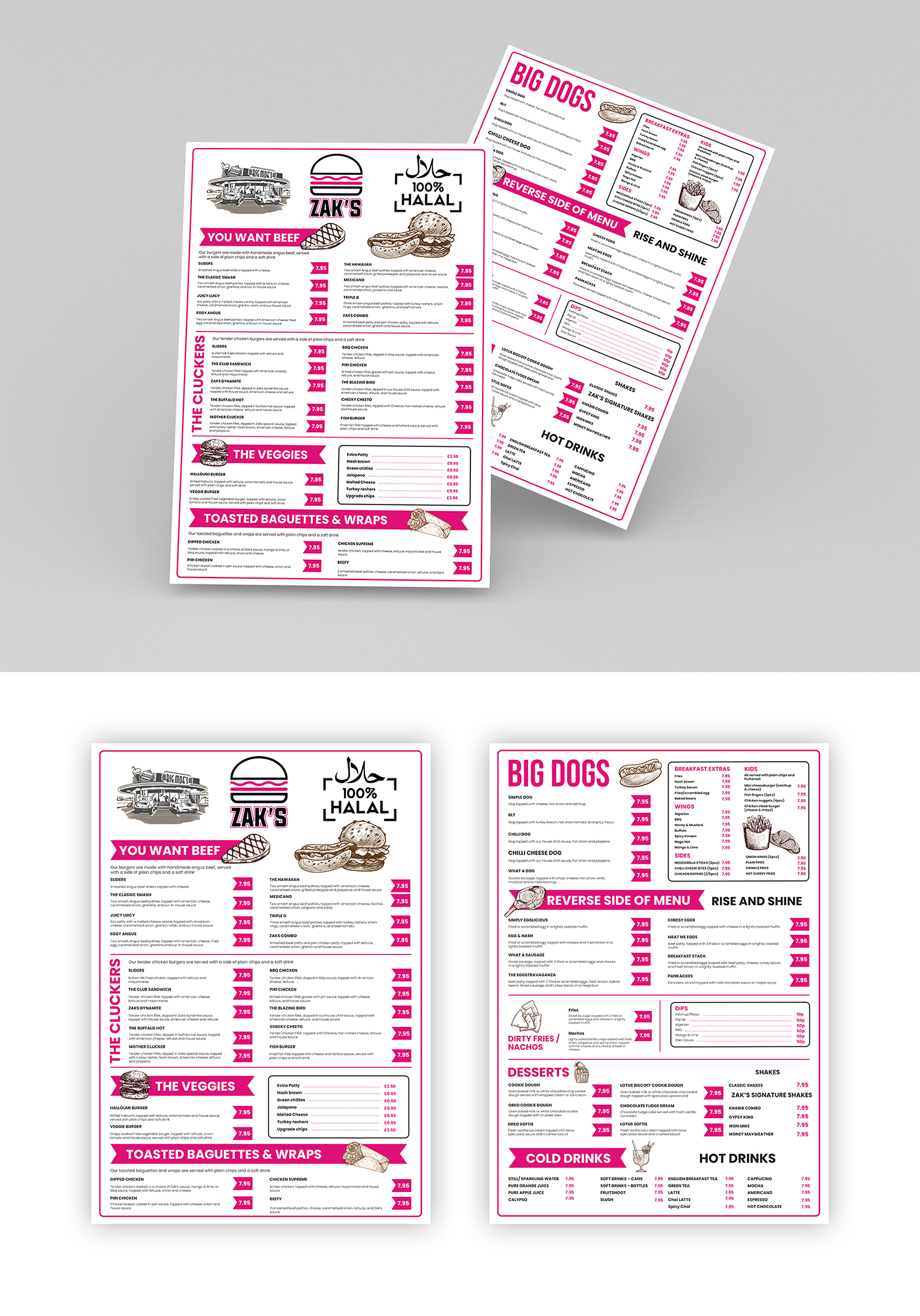 Diseño de Menú por debdesign para este proyecto | Diseño #30544430