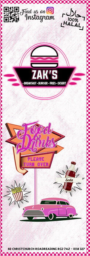 Menu Design by Elune Design