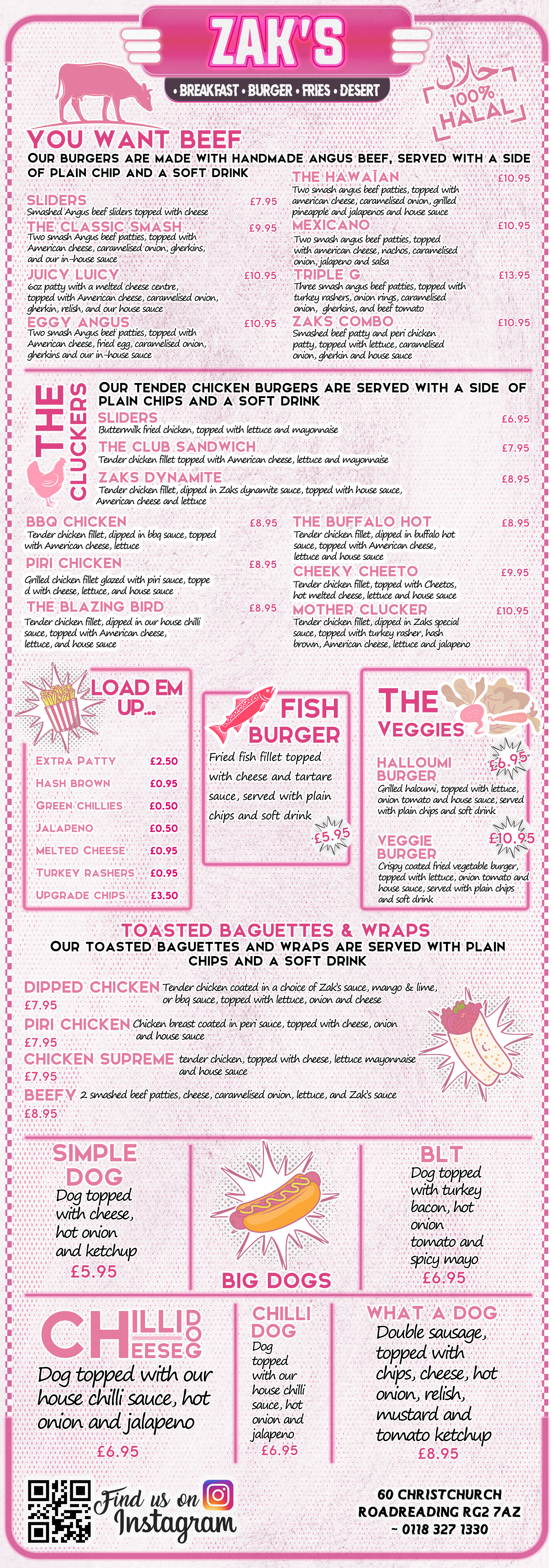 Menu Design by Elune Design for this project | Design #30539536