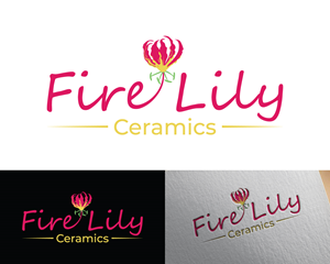 Logo Design by Box Graphic for Fire Lily Ceramics | Design: #30541618