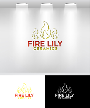 Logo Design by Mi Design1 for Fire Lily Ceramics | Design: #30522602