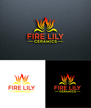 Logo Design by Mi Design1 for Fire Lily Ceramics | Design: #30522880