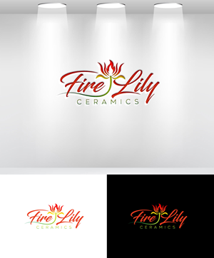 Logo Design by Mi Design1 for Fire Lily Ceramics | Design: #30550130