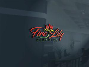 Logo Design by Mi Design1 for Fire Lily Ceramics | Design: #30557502