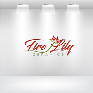 Logo Design by Mi Design1 for Fire Lily Ceramics | Design: #30620617