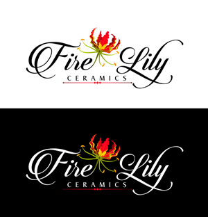 Logo Design by viraj1676 for Fire Lily Ceramics | Design: #30530606