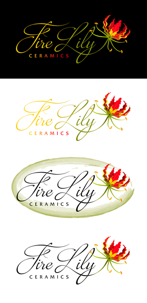 Logo Design by viraj1676 for Fire Lily Ceramics | Design: #30530690