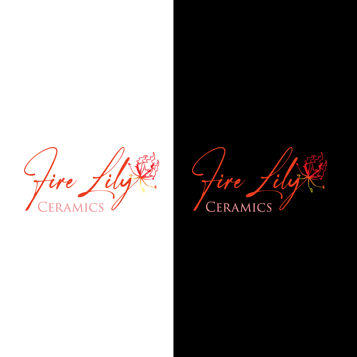 Logo Design by Rasu raj for Fire Lily Ceramics | Design #30525540
