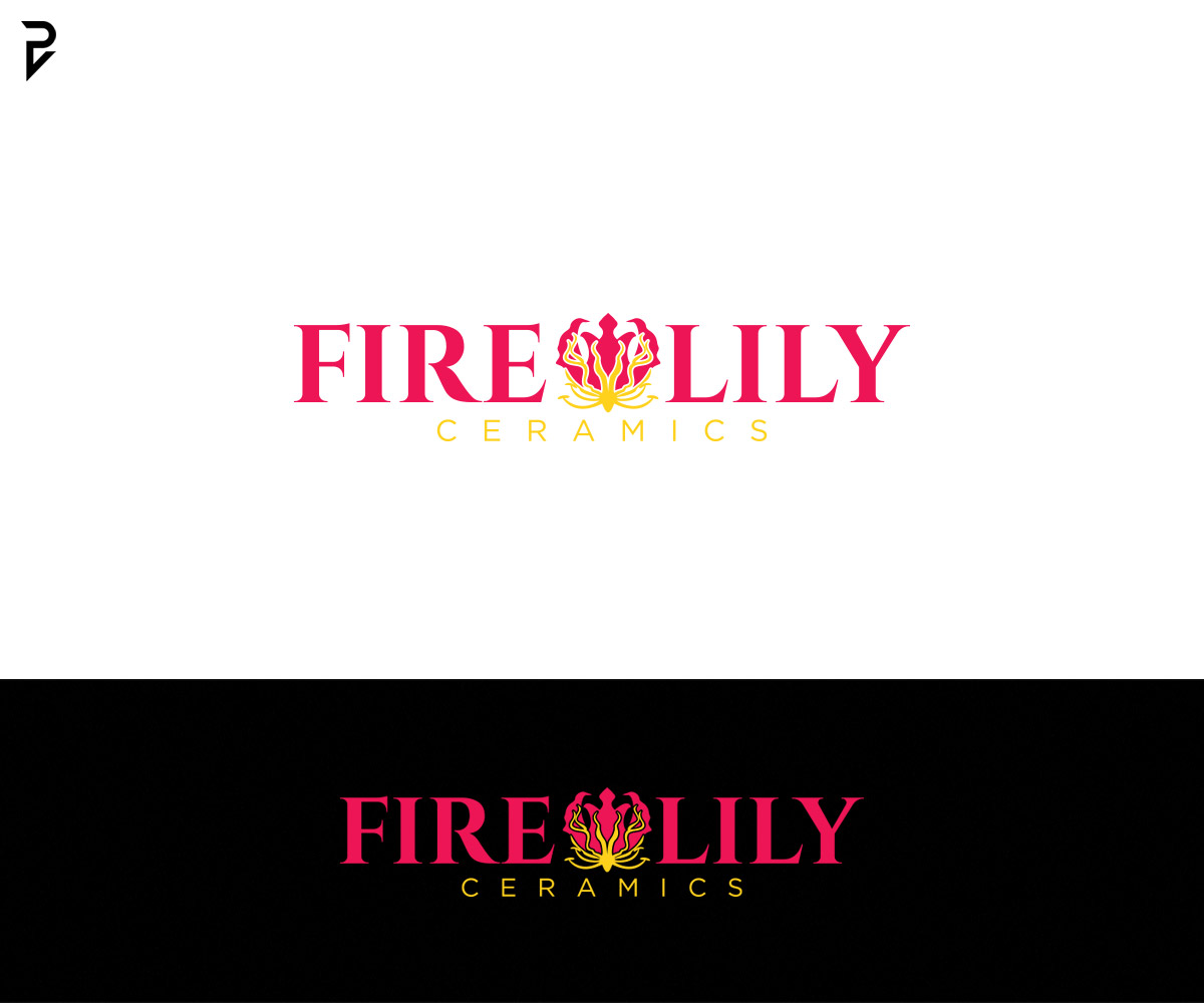 Logo Design by poisonvectors for Fire Lily Ceramics | Design #30523406