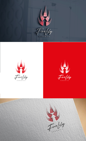 Logo Design by GLDesigns for Fire Lily Ceramics | Design: #30523012