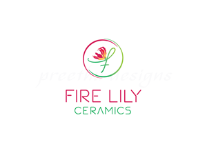 Logo Design by Preethu for Fire Lily Ceramics | Design: #30554289