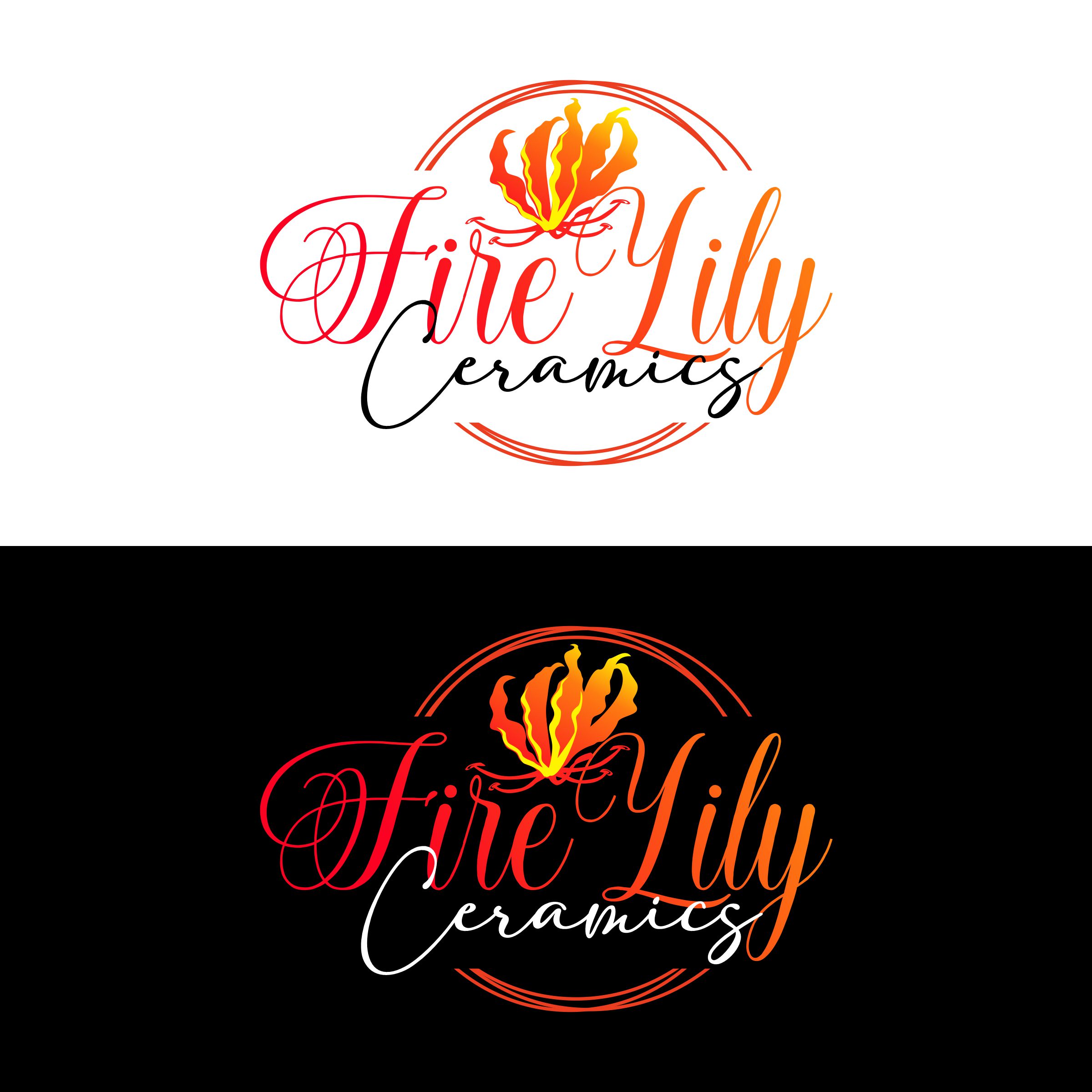 Logo Design by creative.bugs for Fire Lily Ceramics | Design #30534040