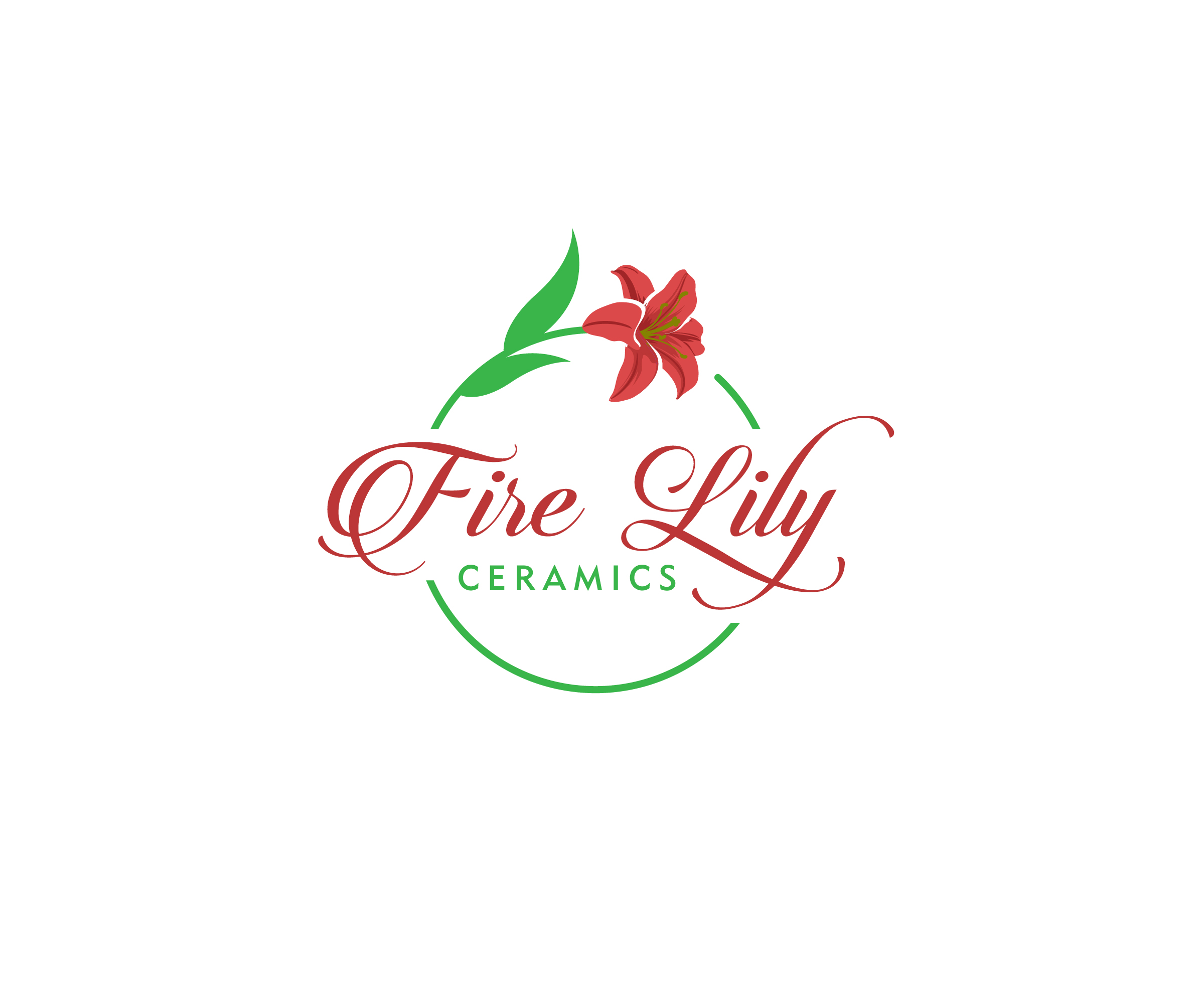Logo Design by ecorokerz for Fire Lily Ceramics | Design #30525998