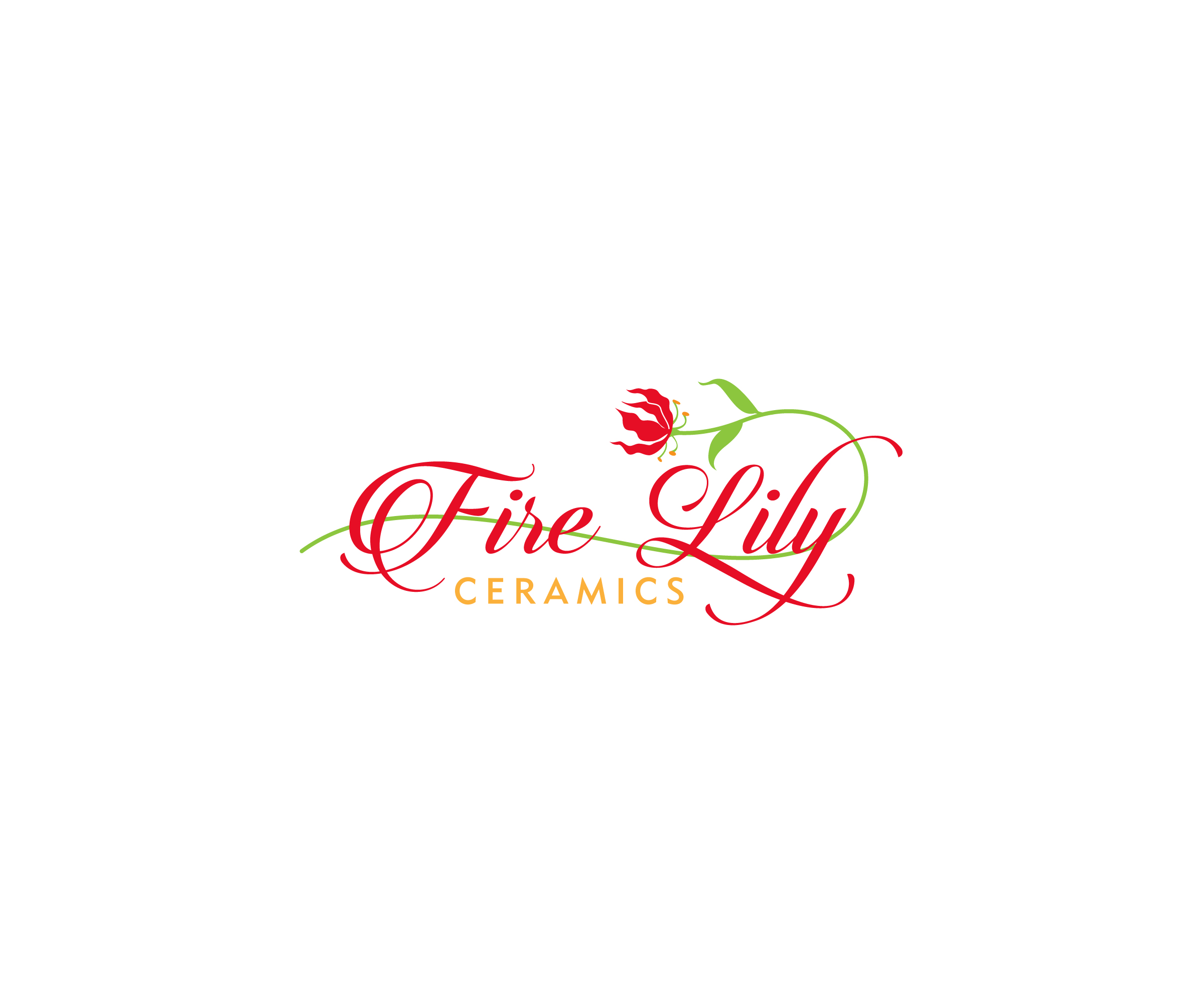 Logo Design by ecorokerz for Fire Lily Ceramics | Design #30546381