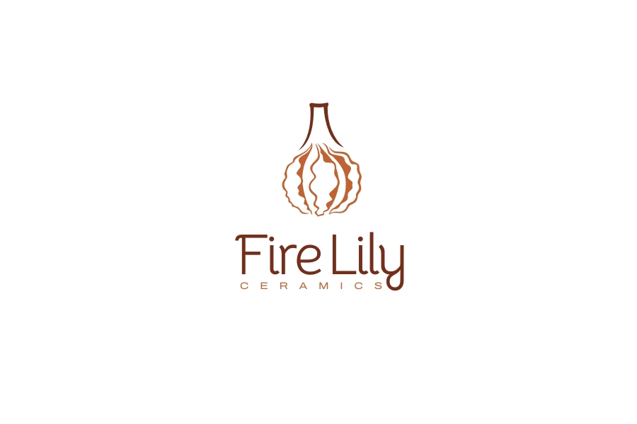 Logo Design by iamrady for Fire Lily Ceramics | Design #30555338